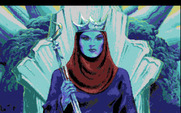 King's Quest V: Absence Makes the Heart Go Yonder! for Amiga - The ice queen.