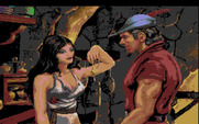 King's Quest V: Absence Makes the Heart Go Yonder! for Amiga - Returning the pendant to it's rightful owner.