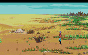 King's Quest V: Absence Makes the Heart Go Yonder! for Amiga - Entering the desert...