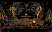 King's Quest V: Absence Makes the Heart Go Yonder! for Amiga - This place is dark and uninviting.