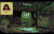 King's Quest V: Absence Makes the Heart Go Yonder! for Amiga - Trapped! But luckily, someone is here to help me...