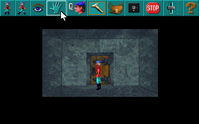 King's Quest V: Absence Makes the Heart Go Yonder! IBM PC/Compatibles Screenshot: In a maze, but looks like I found a way out!