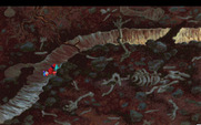 King's Quest V: Absence Makes the Heart Go Yonder! for IBM PC/Compatibles - Crawling down a tunnel...