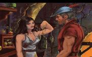 King's Quest V: Absence Makes the Heart Go Yonder! for IBM PC/Compatibles - Meeting Princess Cassima for the first time.