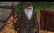 King's Quest V: Absence Makes the Heart Go Yonder! for IBM PC/Compatibles - Crispin is a friendly wizard.