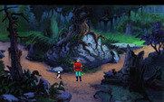 King's Quest V: Absence Makes the Heart Go Yonder! for IBM PC/Compatibles - In the forest; which way to go?