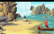 King's Quest V: Absence Makes the Heart Go Yonder! for IBM PC/Compatibles - A boat! This will be useful on my journey.