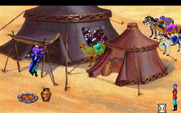 King's Quest V: Absence Makes the Heart Go Yonder! for IBM PC/Compatibles - These people aren't friendly, watch your step!