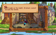 King's Quest V: Absence Makes the Heart Go Yonder! for IBM PC/Compatibles - Uh oh, how will Graham get out of this situation?