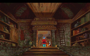 King's Quest V: Absence Makes the Heart Go Yonder! for IBM PC/Compatibles - Sneaking into the castle...