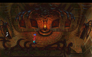 King's Quest V: Absence Makes the Heart Go Yonder! for IBM PC/Compatibles - The upstairs hallway.