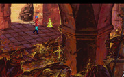 King's Quest V: Absence Makes the Heart Go Yonder! for IBM PC/Compatibles - You need to get in and get out fast before becoming trapped!