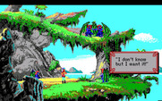 King's Quest V: Absence Makes the Heart Go Yonder! for IBM PC/Compatibles - Play some music to get out of this situation...