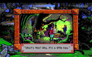 King's Quest V: Absence Makes the Heart Go Yonder! for IBM PC/Compatibles - I found a little key!