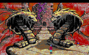 King's Quest V: Absence Makes the Heart Go Yonder! for IBM PC/Compatibles - This place isn't friendly to outsiders...