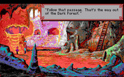 King's Quest V: Absence Makes the Heart Go Yonder! for IBM PC/Compatibles - Time to get out of this forrest.