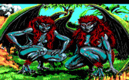 King's Quest V: Absence Makes the Heart Go Yonder! for IBM PC/Compatibles - These ladies are not friendly!