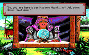 King's Quest V: Absence Makes the Heart Go Yonder! for IBM PC/Compatibles - Madame Mushka reveals more of the story...