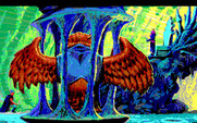 King's Quest V: Absence Makes the Heart Go Yonder! for IBM PC/Compatibles - Cedric is trapped in a cage.