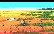 King's Quest V: Absence Makes the Heart Go Yonder! for IBM PC/Compatibles - Entering the desert...