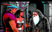 King's Quest V: Absence Makes the Heart Go Yonder! for IBM PC/Compatibles - After dealing with Mordack, Crispin arrives...