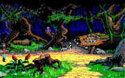 King's Quest V: Absence Makes the Heart Go Yonder! for IBM PC/Compatibles - Do you really want to enter this dangerous forest?
