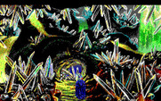 King's Quest V: Absence Makes the Heart Go Yonder! for IBM PC/Compatibles - A lovely crystal cavern.