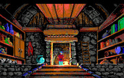 King's Quest V: Absence Makes the Heart Go Yonder! for IBM PC/Compatibles - Sneaking in to the castle...