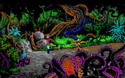 King's Quest V: Absence Makes the Heart Go Yonder! for IBM PC/Compatibles - Attempting to catch an elf...