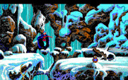 King's Quest V: Absence Makes the Heart Go Yonder! for IBM PC/Compatibles - Be careful when crossing this section...or you'll fall!
