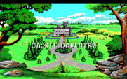 King's Quest V: Absence Makes the Heart Go Yonder! for IBM PC/Compatibles - The game's introduction begins at Castle Daventry.