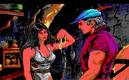 King's Quest V: Absence Makes the Heart Go Yonder! for IBM PC/Compatibles - Graham returns a pendant to Cassima.