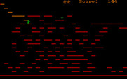 Caverns of Gink for IBM PC/Compatibles - Avoid the incoming green arrows.