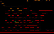 Caverns of Gink for IBM PC/Compatibles - Reaching some parts of the caverns can be difficult.