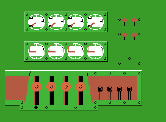 Dam Busters, The ColecoVision Screenshot: Examining the controls.