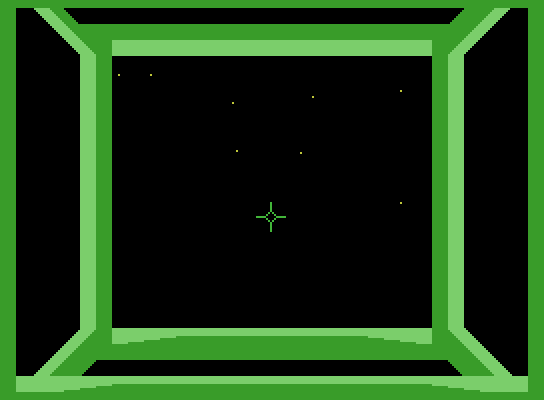 Dam Busters, The ColecoVision Screenshot: You can switch to several different views.
