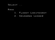 Dam Busters, The for ColecoVision - Select a rank.