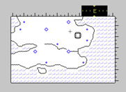Dam Busters, The for ColecoVision - Mission map.