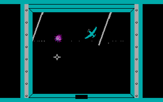 Dam Busters, The IBM PC/Compatibles Screenshot: Under attack!