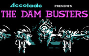Dam Busters, The for IBM PC/Compatibles - Title screen.