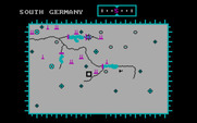 Dam Busters, The for IBM PC/Compatibles - Map view.