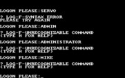 Hacker for Amiga - Attempting to get into the system.