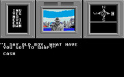 Hacker for Atari ST - There are a number of shady characters you'll encounter...