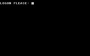 Hacker for Atari ST - "Logon Please" is all you start the game with...