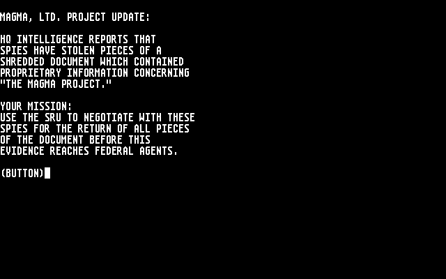 Hacker Atari ST Screenshot: The story so far...