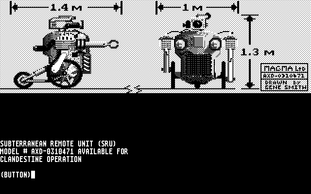 Hacker Atari ST Screenshot: Time for the laser alignment sequence.