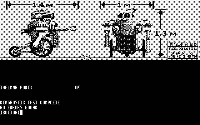 Hacker Atari ST Screenshot: Complete! No errors found...
