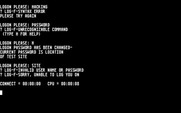Hacker for Atari ST - Attempting to login...