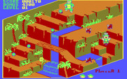 Congo Bongo for IBM PC/Compatibles - Oh no, I fell in the river!