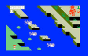 Congo Bongo for Intellivision - Start of round two...